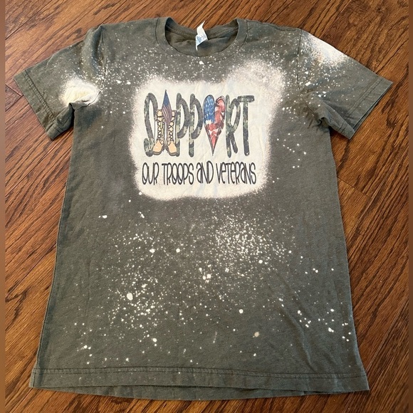 Bella Canvas Tops - Bella Canvas Medium | Support Our Troops & Veterans Tee #350